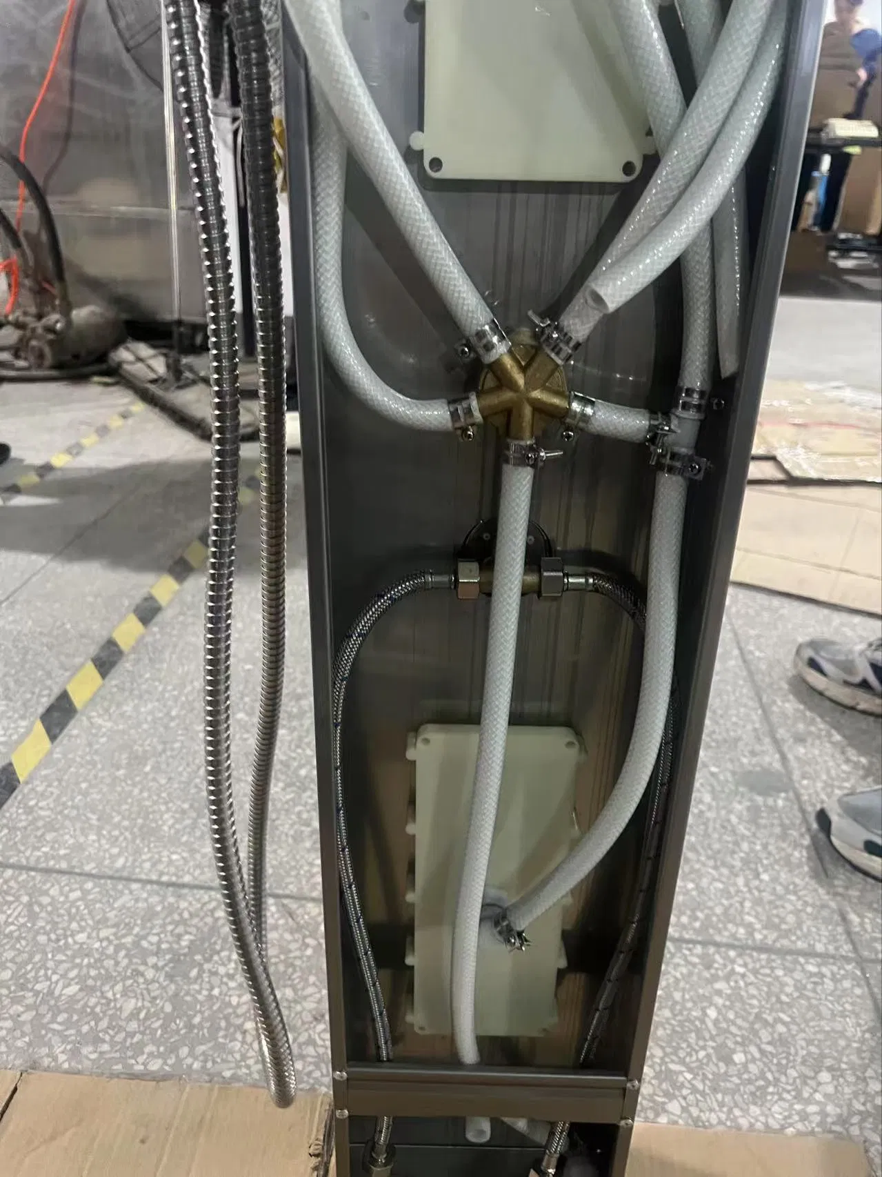 High-Quality Stainless Steel Shower Panel with Rainfall Showerhead