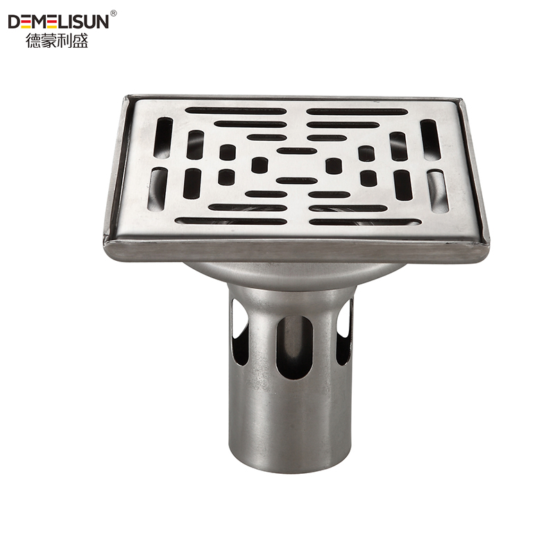 Custom European Style Contemporary Stainless Steel Shower Floor Drain for Bathroom