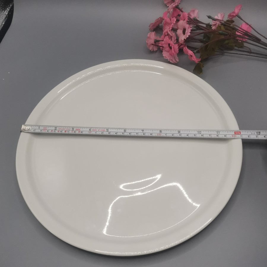 12"Pizza Plate Full Decal Porcelainware Stoneware Tableware