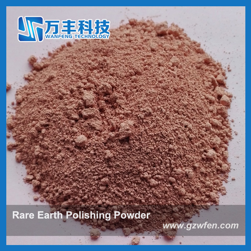 Полировальный порошок редкоземельный красный D50 2.8 мкм
