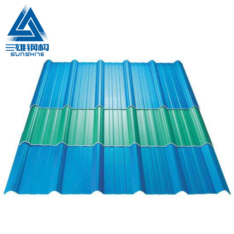 Durable Color Lasting 15-Year Apvc Roof Tiles for Homes