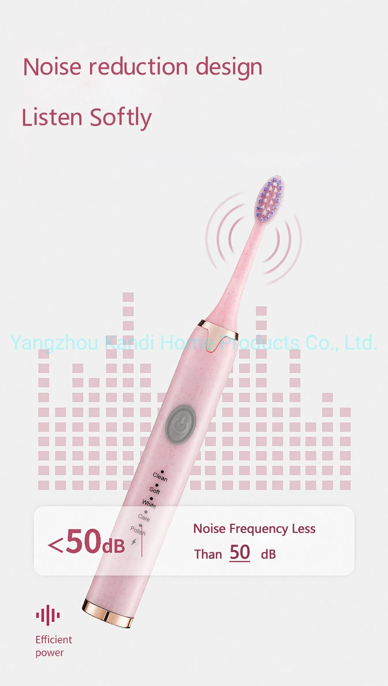 OEM Rechargeable Oral Automatic Rechargeable Travel Sonic Electric Toothbrush