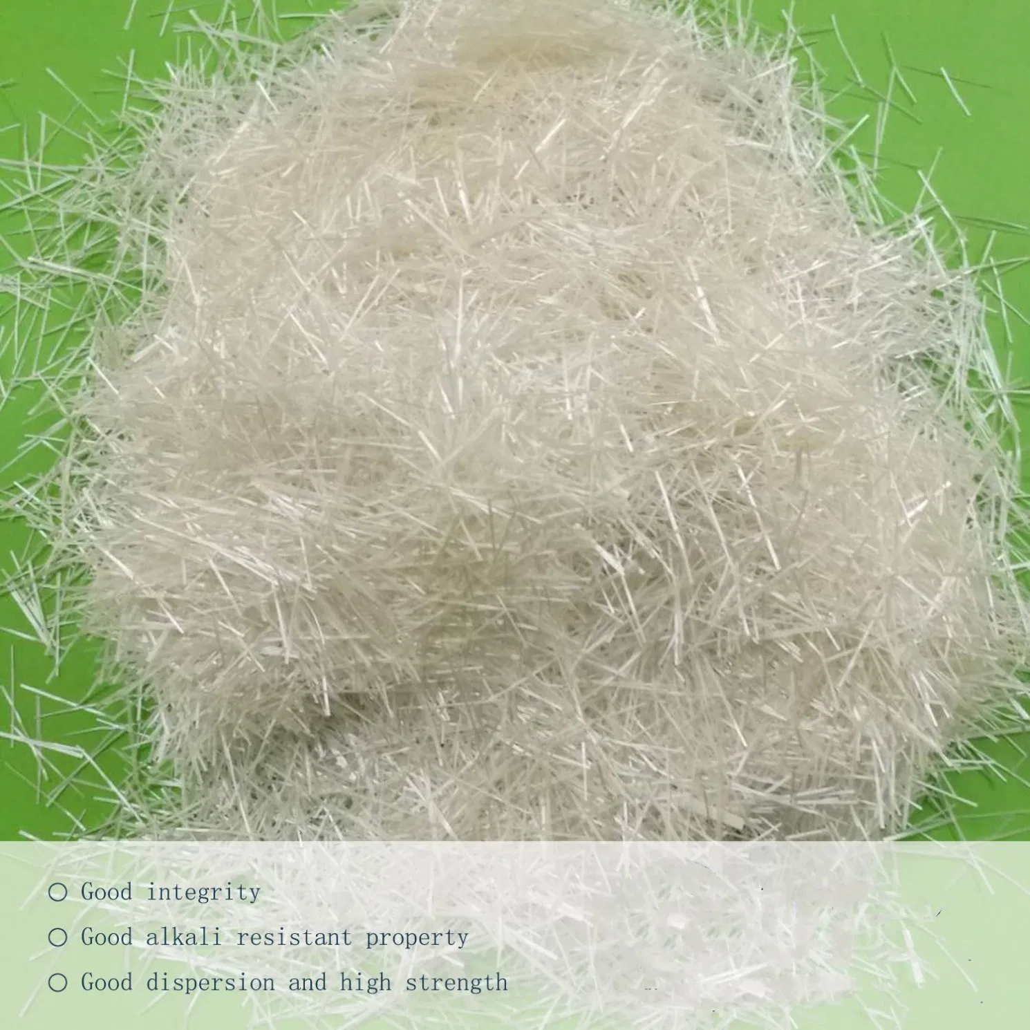 Chopped Strand 12mm Ar Glassfiber for Ground Tile