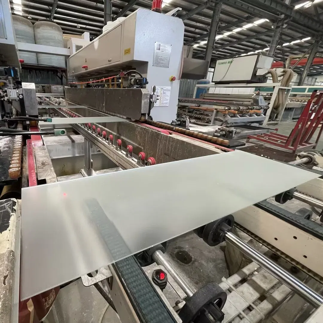 Glass Manufacturer 4mm 5mm 6mm 8mm 10mm 12mm Thick Clear Float Glass Sheet Tempered Safety Frosted Etched Glass
