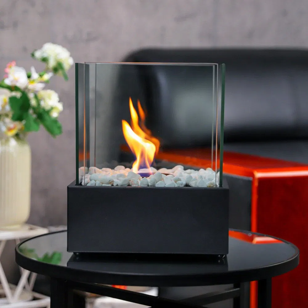 Ethanol Home Decor Fire Pit Mini Stove Outdoor Tabletop Fireplace