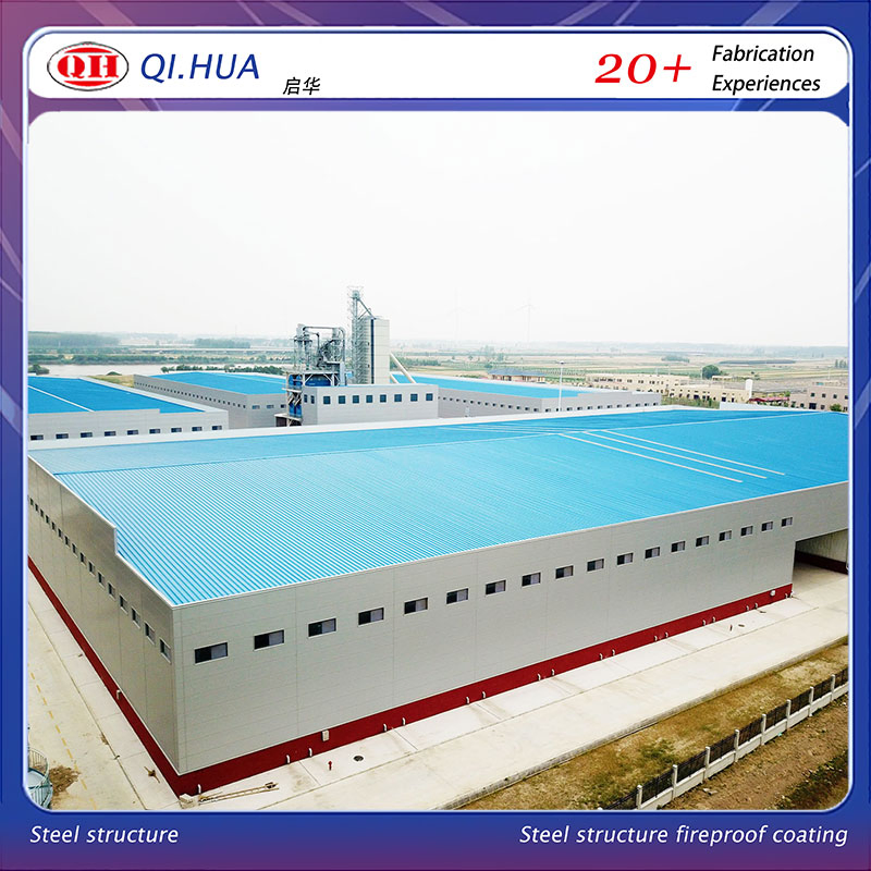 Q355b Prefab Structural Steel Frame Logistics Building Warehouse with Engineering Structure