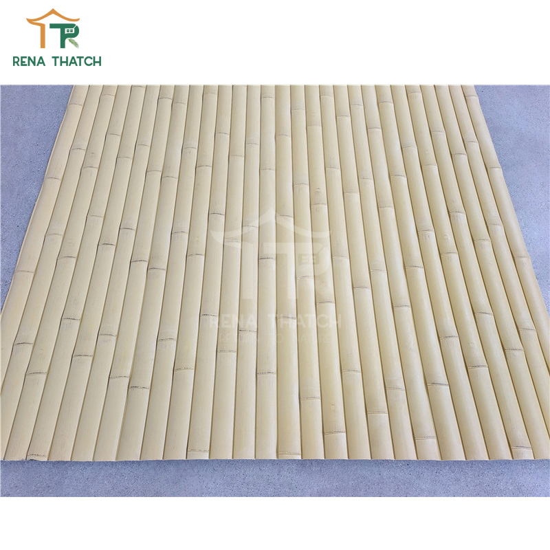 Class a Fire Resistant Plastic Bamboo Fence Artificial Bamboo Panels Artificial Bamboo Cladding