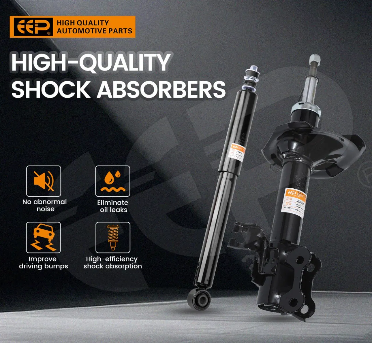 Автозапчасти Eep: Амортизаторы для Honda Accord, CR-V, Stepwgn, City, Fit, Civic, Jazz, Stream