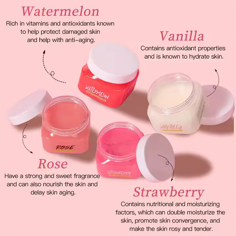Beauty Cosmetics Body Natural Exfoliating Salt Scrub Deep Cleansing Organic Body Scrub