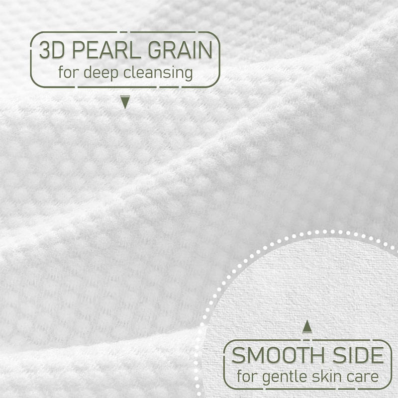 Premium Hypoallergenic Face Towels in Bulk, Individually Wrapped