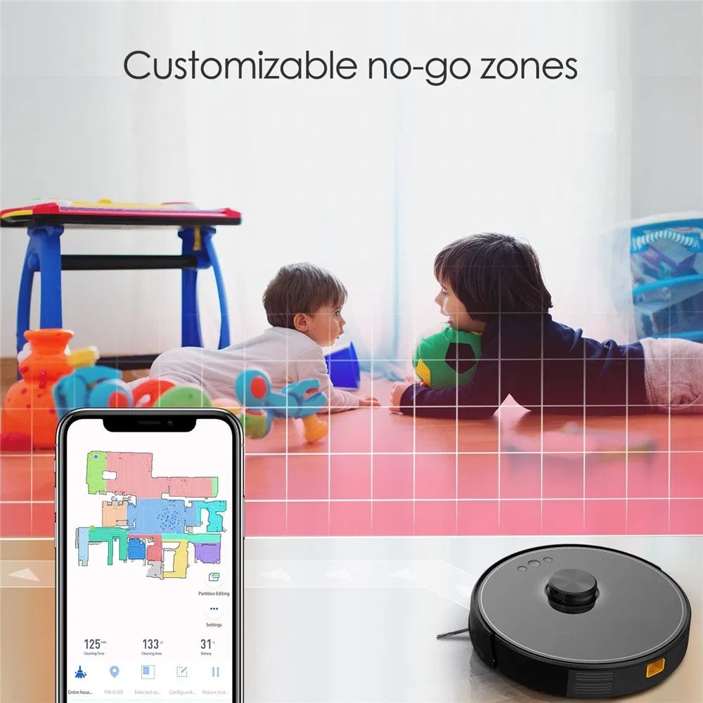 Best Price Smart Household Appliance Robot Vacuum Cleaner UV for Home and Office