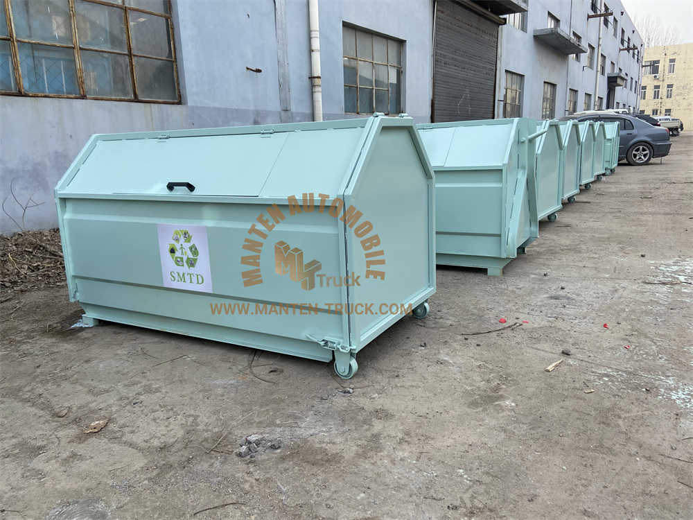 Промышленный мусорный бак 3000 л с крюком