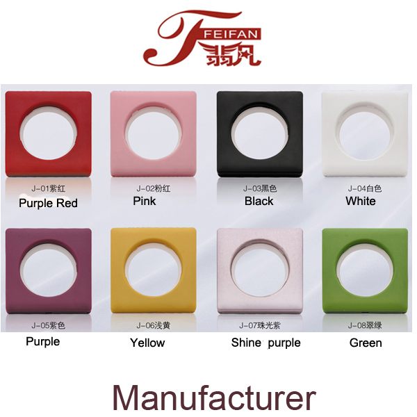 Tape Ring Curtain Eyelet Square Eyelet for Window Plastic Grommet