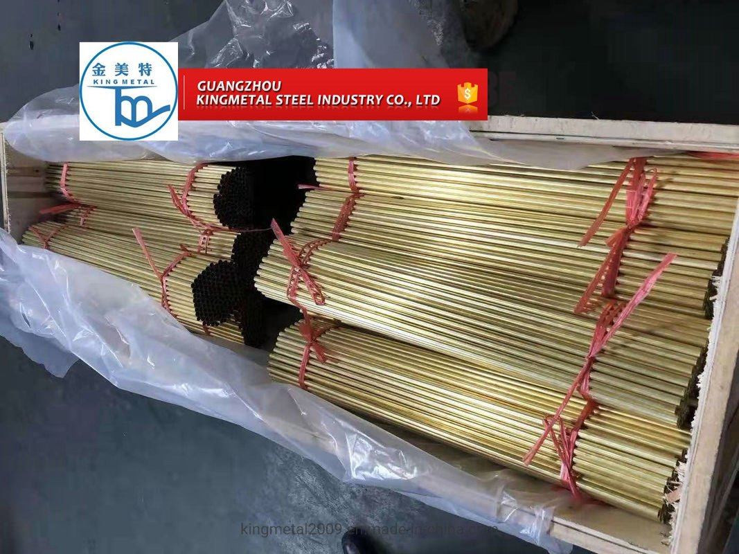 ASTM B111 C68700 JIS H3300 Aluminum Brass Tube