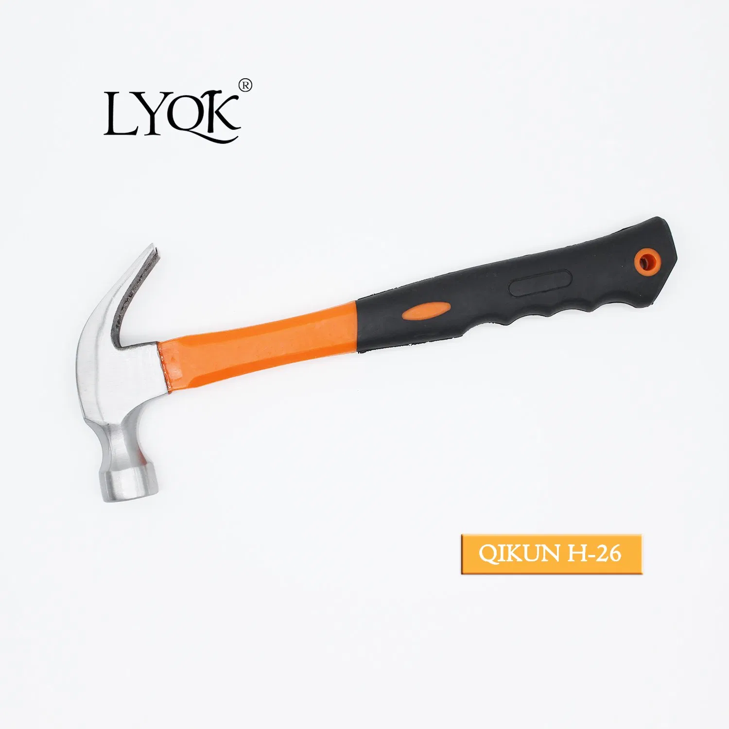 H-26 Construction Hardware Hand Tools Hard Wood Handle Claw Hammer