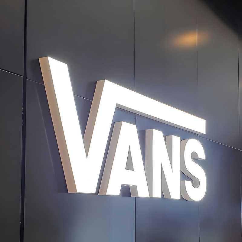 Customized Letters LED Electronic 3D Letter Business Light Signs Sign Metal Sign