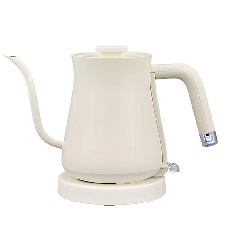 Portable Wireless Gooseneck Electric Coffee Pots Automatic Switch Stainless Steel Coffee Pot Tea Pot Electric Kettle for Office
