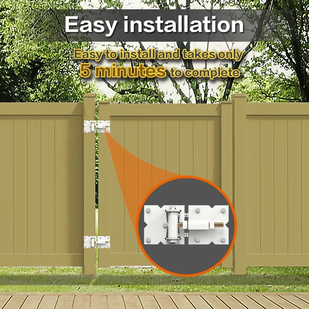 Heavy Duty Wood Self Close Outdoor Fence Gate Hinge