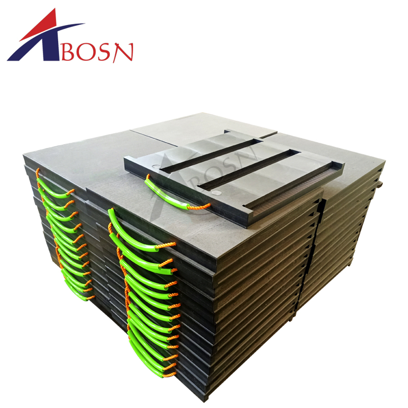 UHMWPE Mobile Spreading Outrigger Stabilizer Loads Pad