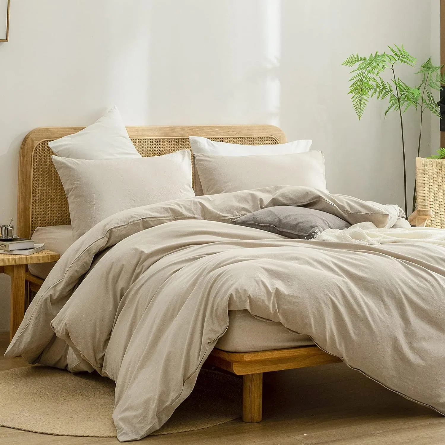 100% Cotton Soft Comfortable Bedroom Bed Sheet Set High