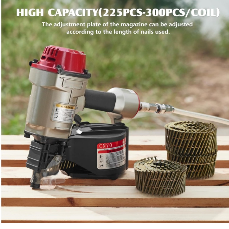 Пневматический гвоздезабиватель Coil Nailer CN70