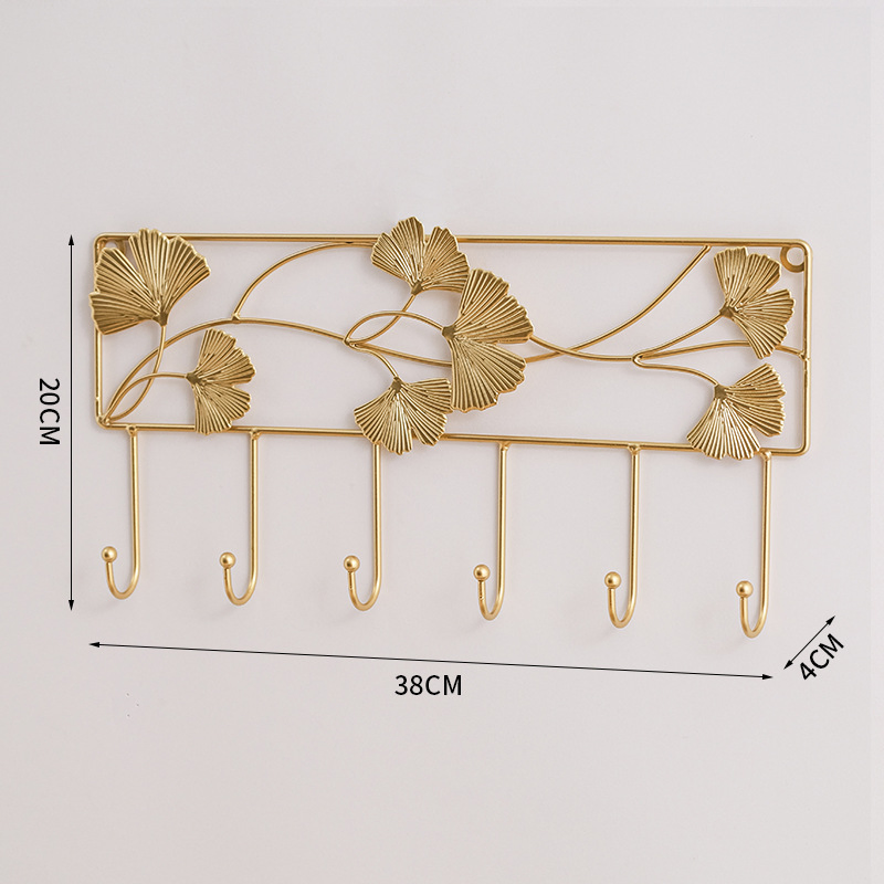 Wall Art Wall Mounted Durable Coat Hook Elegant Style Ez29433