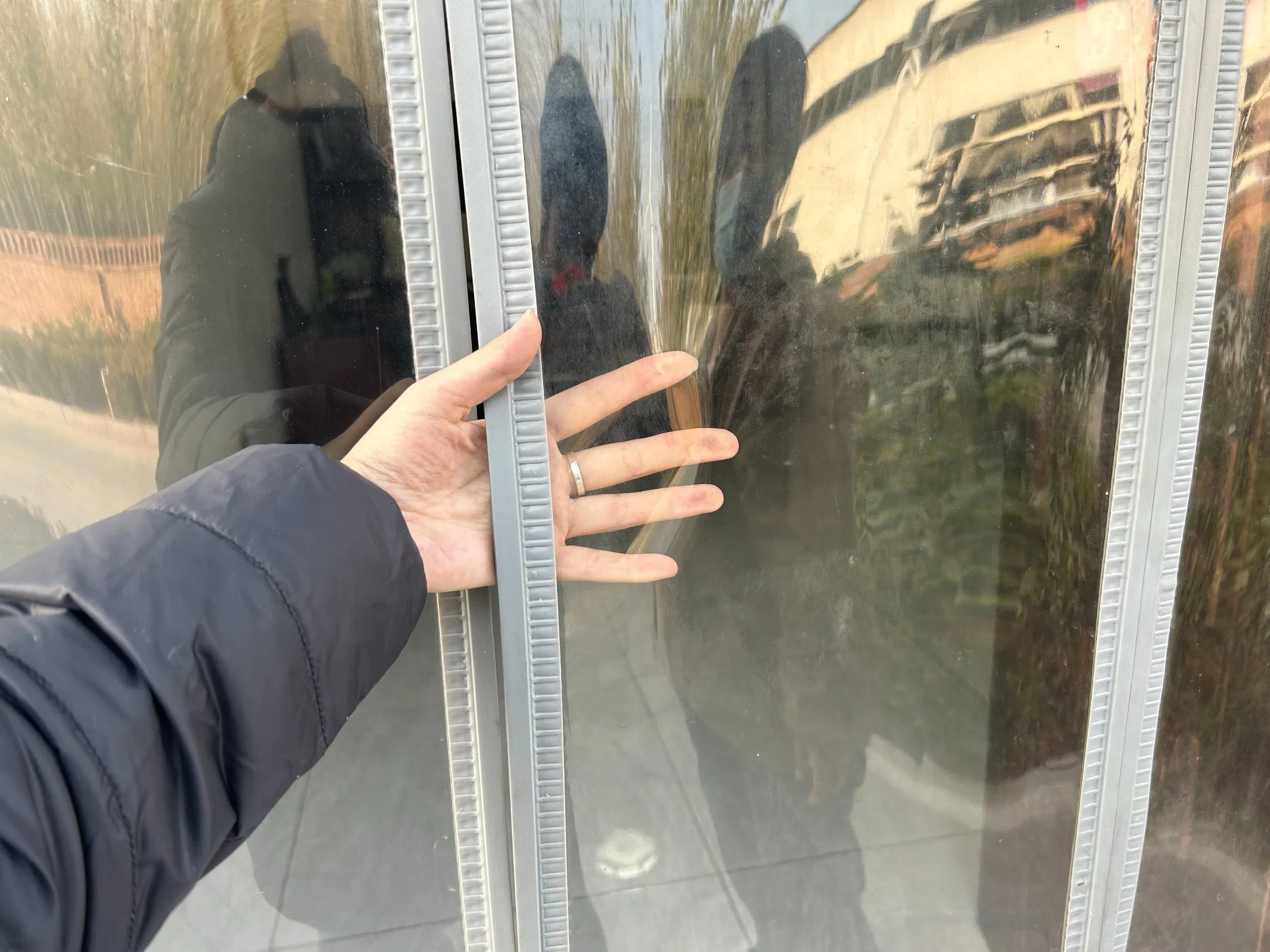 Tianhe PVC Transparent Isolation Magnetic Curtain