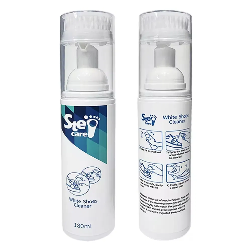 Natural Liquid Sneaker Rich White Foam Travel Shoe Cleaning Active Foam