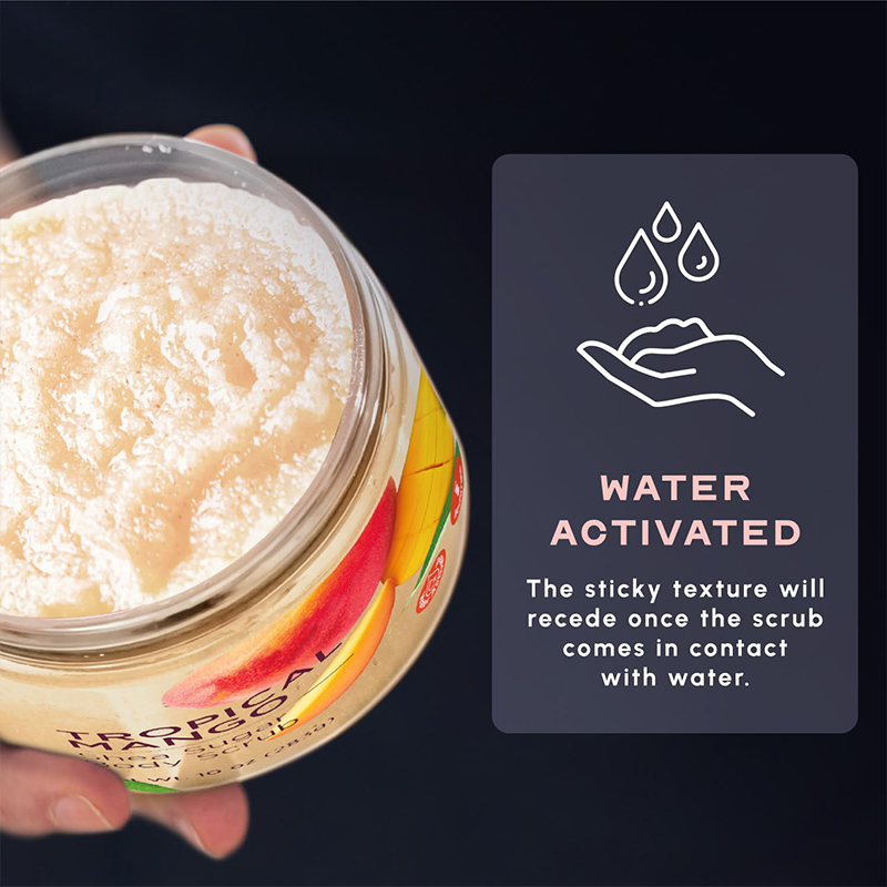 Beauty Cosmetics Gently Exfoliation Your Body Deep Water Refill Mango Scrub Salt