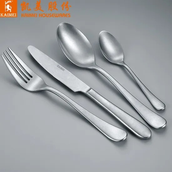 Silverware Cutlery Set Stainless Steel Flatware Set Restaurant Wedding Tableware