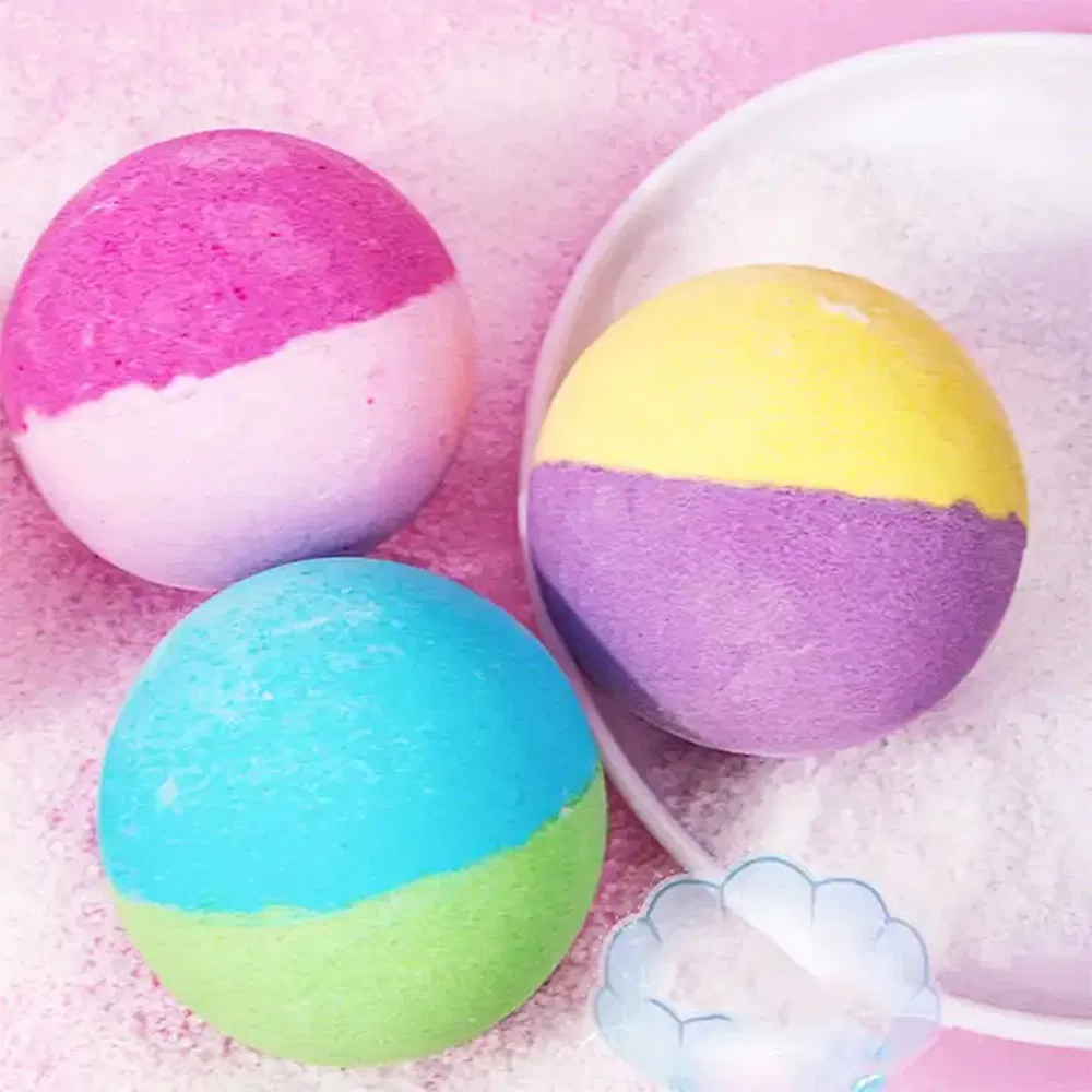 OEM Factory Hot Selling Private Label New Arrival Gift Set Rose Bath Bomb