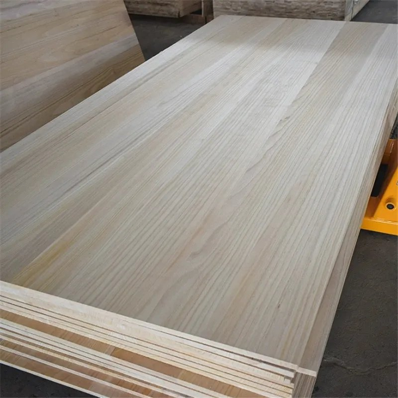 Factory Directly Supply Solid Timber Paulownia Board