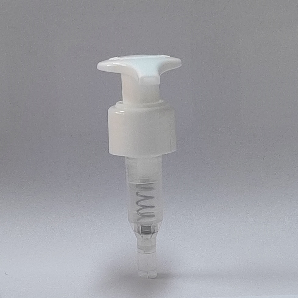 Resistant 28/410 Ribbed PP Plastic Lotion Pump