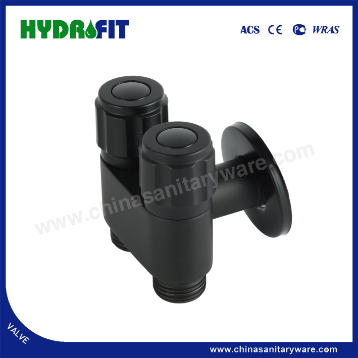 Multi Functional Angle Valve Shattaf Sprayer Accessories 2 Way Valve (FT8701CP)