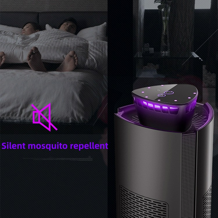 Indoor Ultrasonic Mosquito Killer Lamp USB Mute Cyclone Suction Type No Radiation Mosquito Repellent