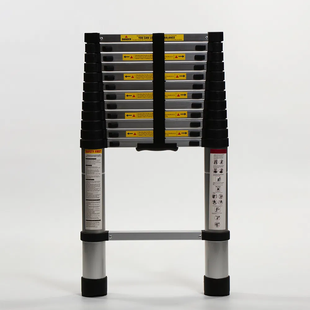 2m Aluminium Telescopic Ladder with Ce/En131 Certification