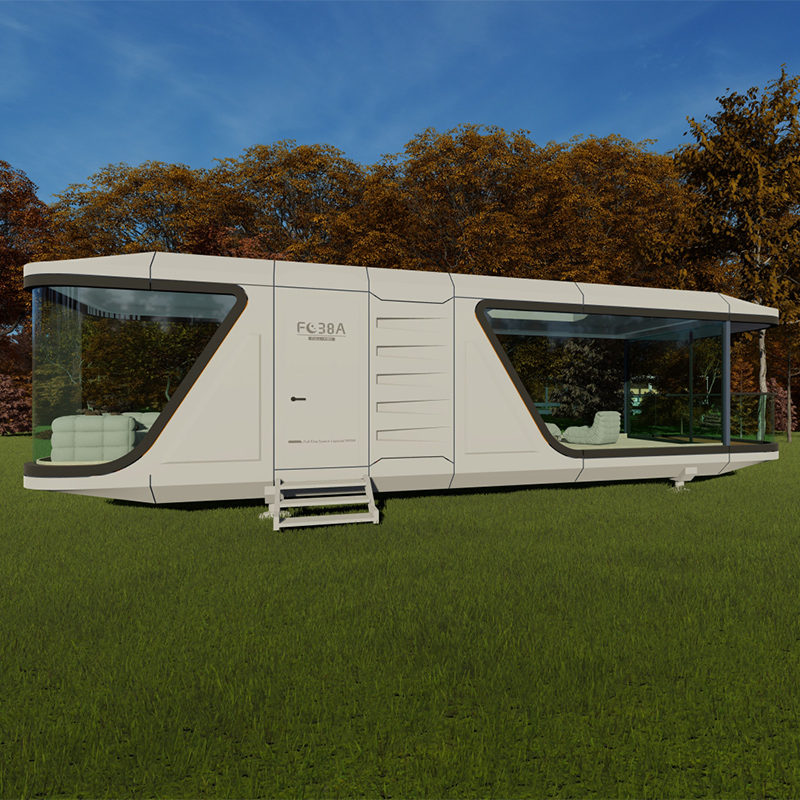 Custom-Made Modern Design Aluminum Alloy Capsule Tiny House for Living Houses Capsule