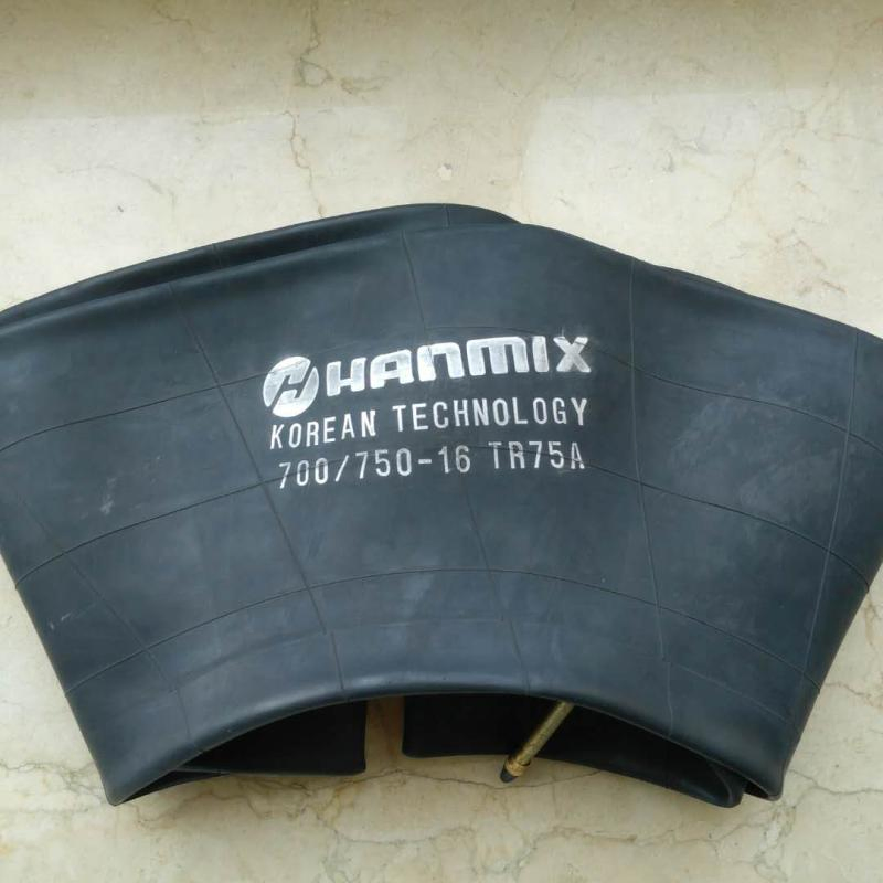 Hanmix Truck Tire Inner Tube, Butyl, Natural Rubber, Korean Technology - Sizes: 700/750-15, 700/750-16, 825-16, 900/1000-20