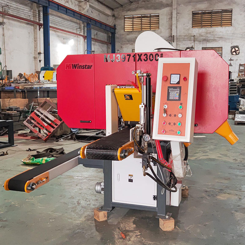 Станок ленточнопильный горизонтальный по дереву MJ3971-400