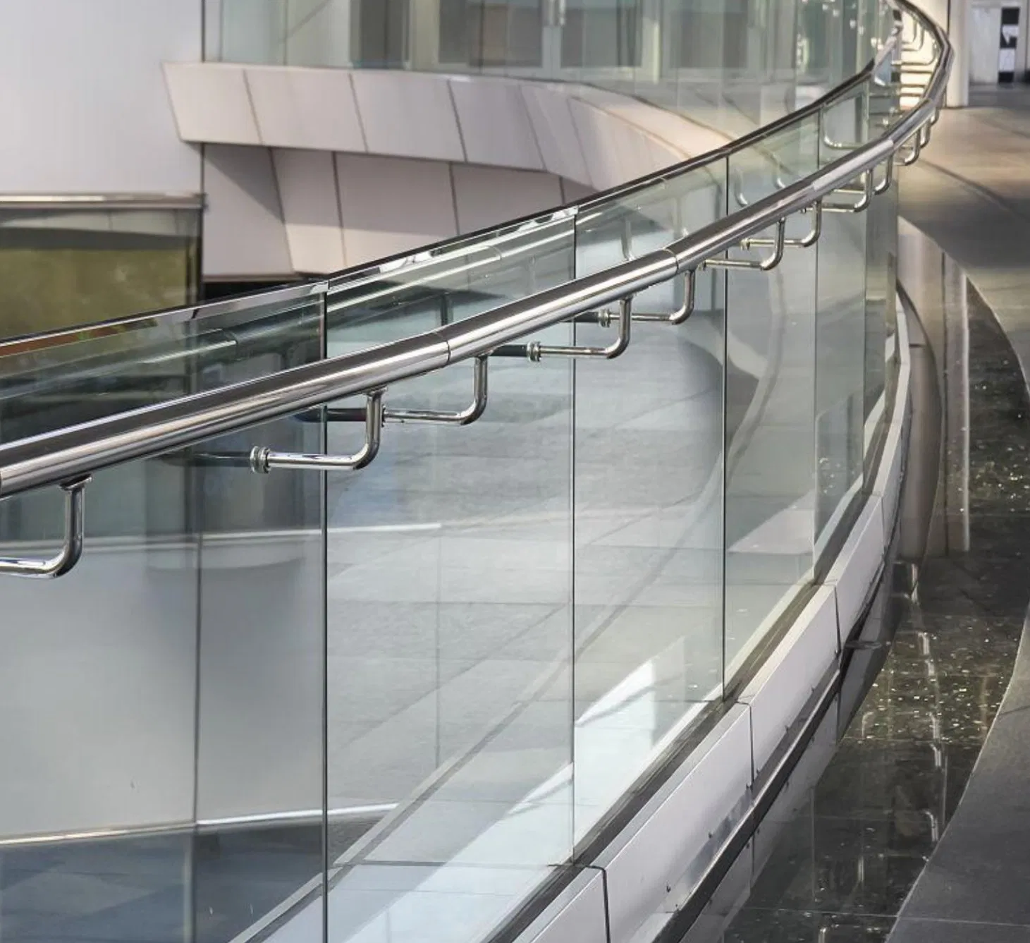 Premium Transparent Safety Glass Panels for Home Railings