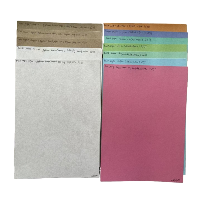 140GSM 150GSM Grey Color Gypsum Board Paper Used for Making Gypsum Board
