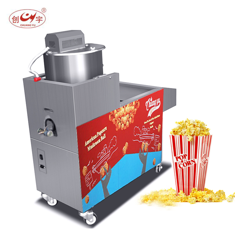 Chuangyu Supply Reliable Quality Pop Corn Commercial Electrical Hot Air Popcorn Machine