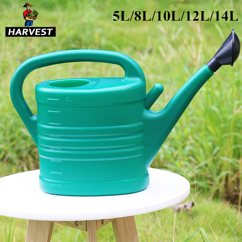 5L/8L/10L/12L/14L Flower Hand Garden Plastic Watering Can (WNC001)