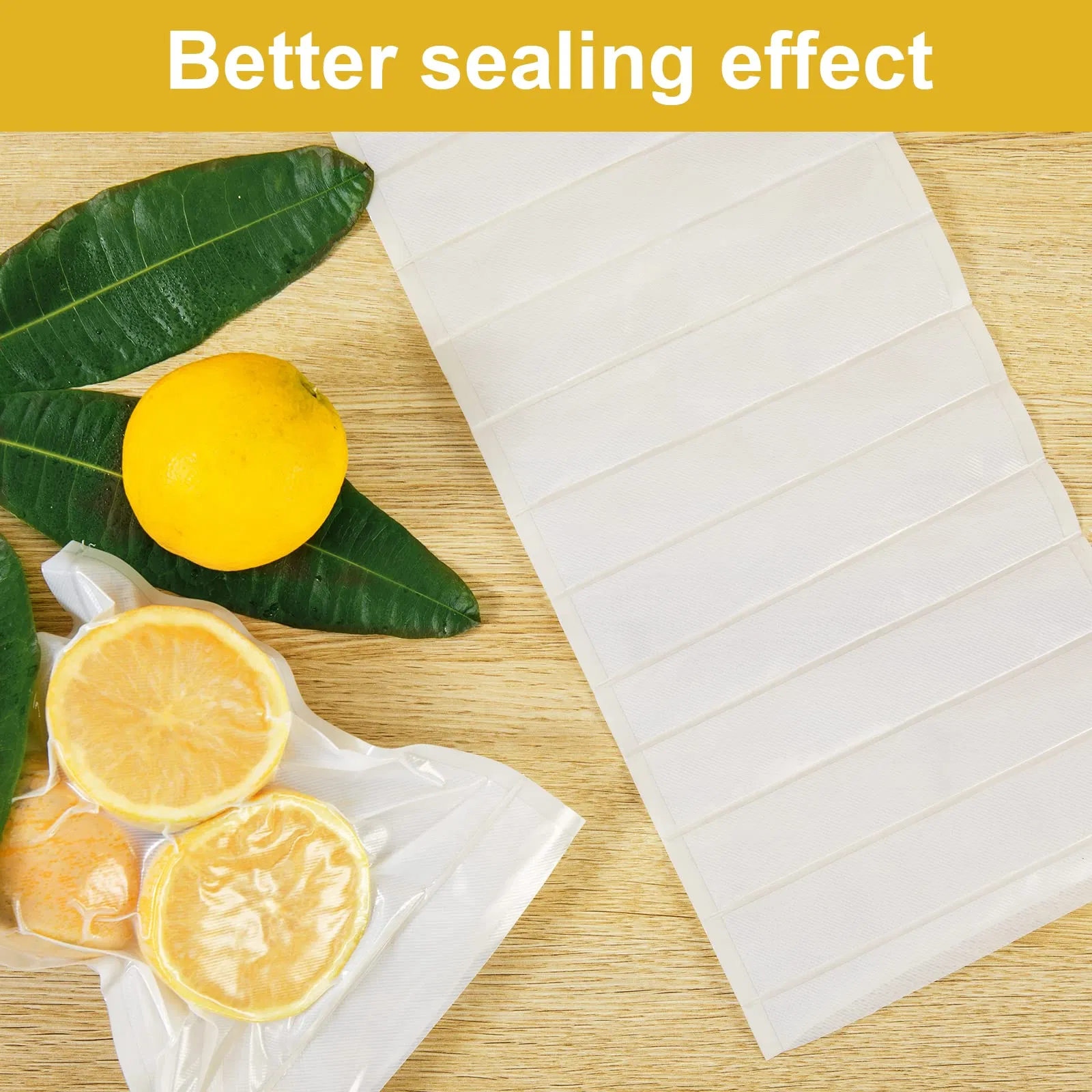 Eco Friendly Biodegradable Vacuum Sealer Rolls Sealer Bags Food Seal Meal Bags