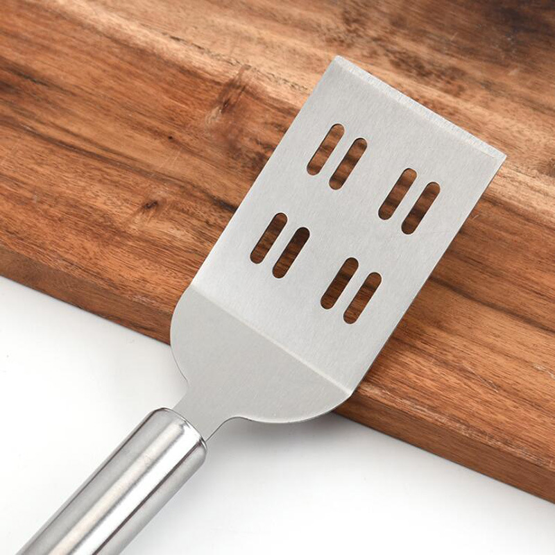 Heavy Duty Heat Resistant Stainless Steel Flat Spatula Mi12133
