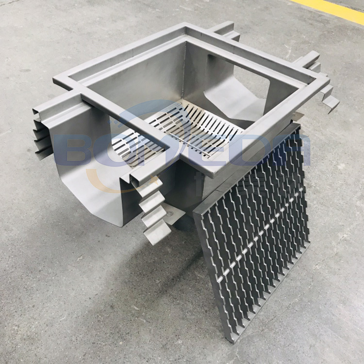 Нержавеющий желоб SUS304 для мясобойни