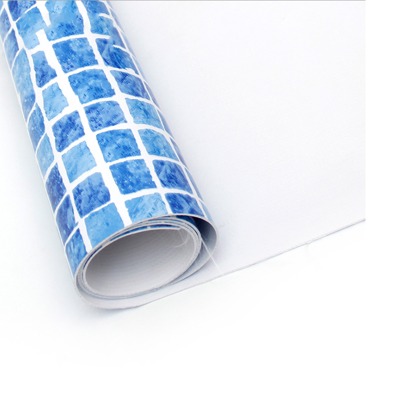 1.5 mm Pool Vinyl Liner Reinforced UV Resistance Blue PVC Swimming Pool Liner