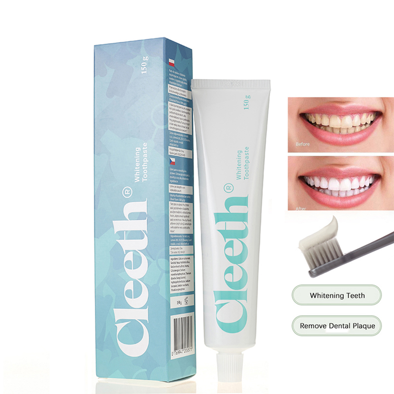 OEM Private Label Cheap Pearl White Teeth Whitening Fluoride Mint Toothpaste Manufacturer
