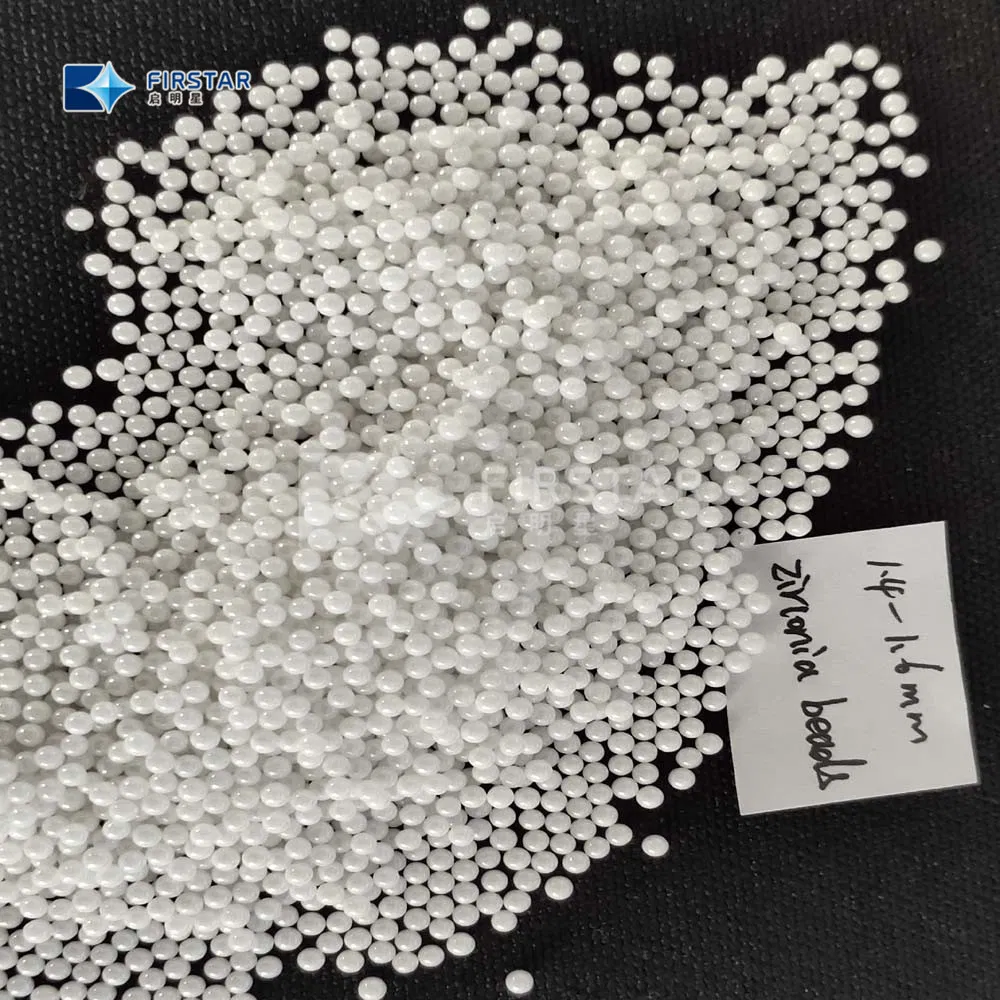 Yttrium Stabilized Zirconia Grinding Beads 1.4-1.6mm