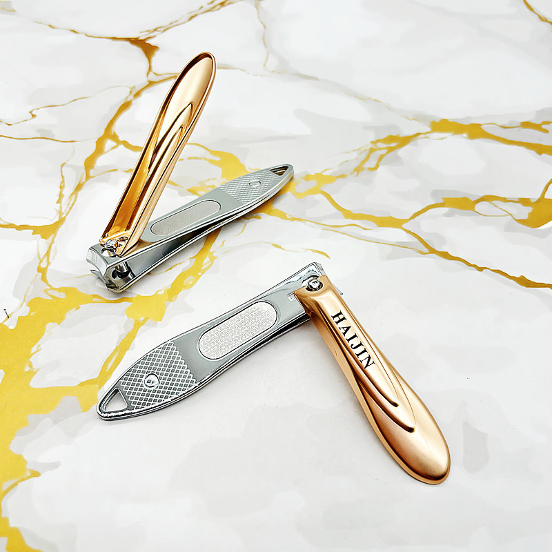 Hj 601t-1 Men′ S Nail Clippers Pedicure Tools Large Flat Edge Sharp Home Nail Cutter Wholesale